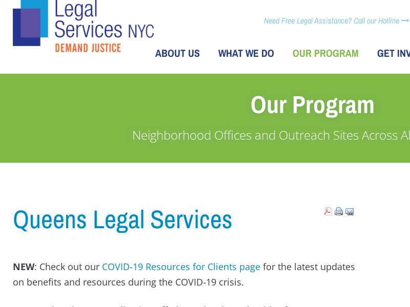 Legal Services NYC Queens 