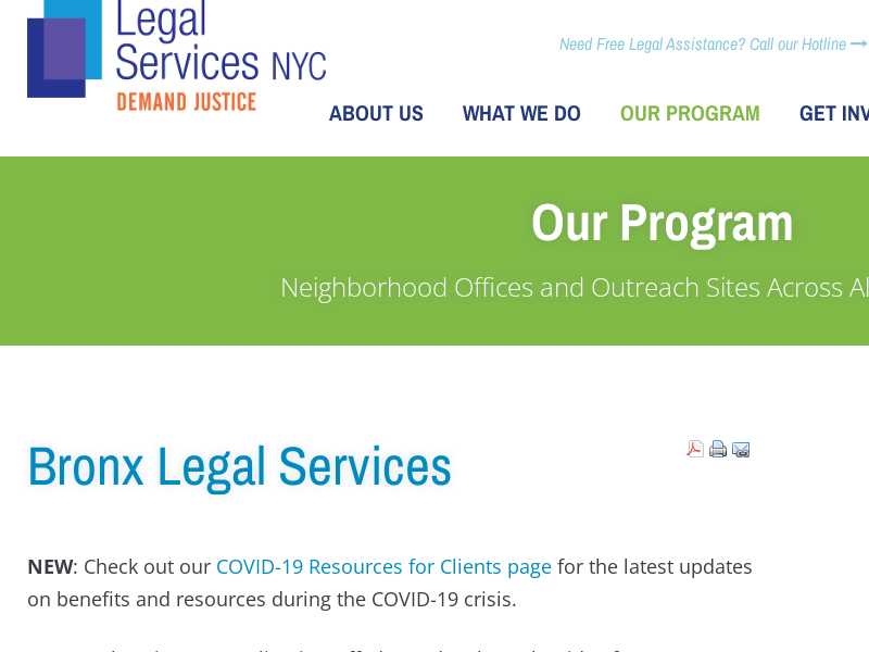 Legal Services NYC