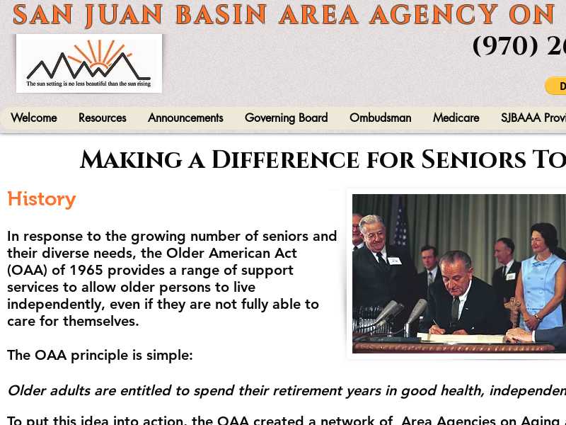 San Juan Basin - Area Agency on Aging